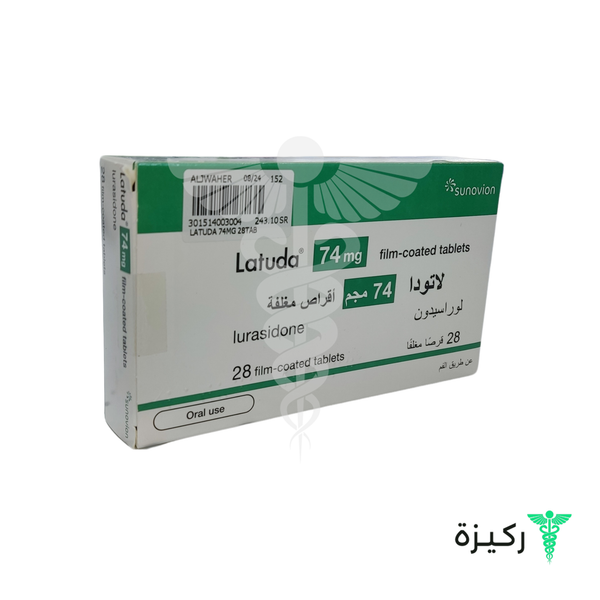 Latuda, Lurasidone ,74Mg - 28 Tablets