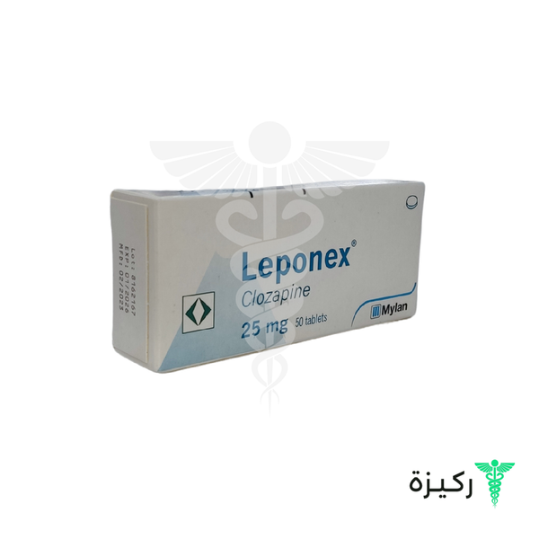 Leponex 25 Mg Tablet 50 Tab