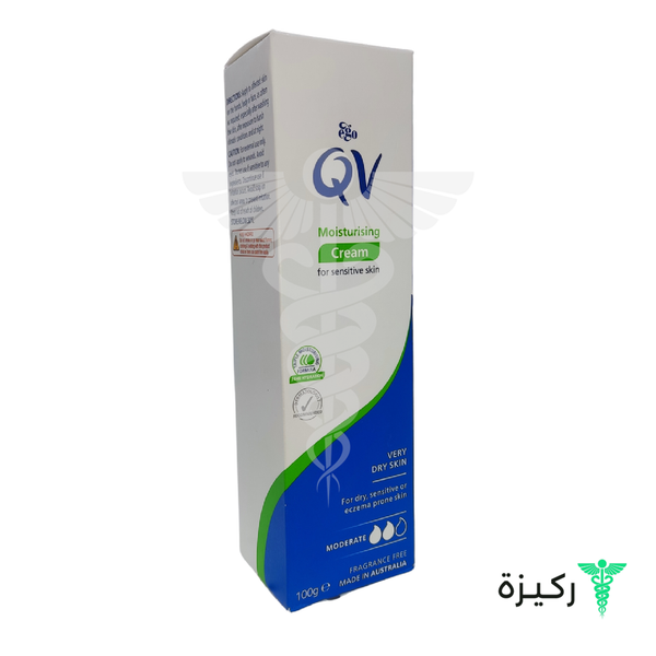 Qv Moisturisation Cream For Sensitive Skin 100 Gm