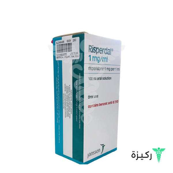 Risperdal 1 Mg/1Ml Oral Soultion 100 Ml