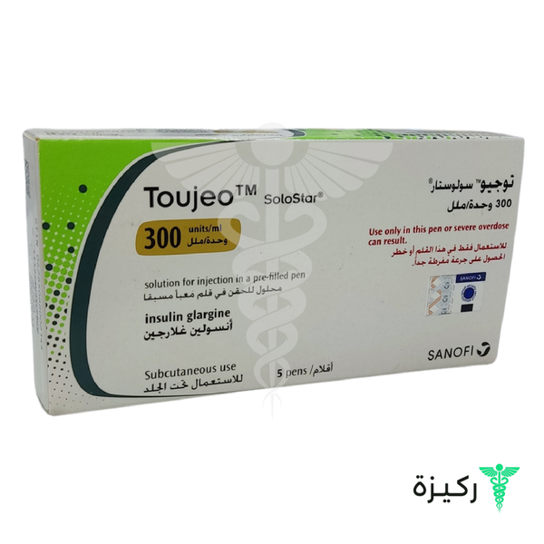 Toujeo Solostar 300 Iu/Ml 1.5 Ml - 3 Prefilled Pens